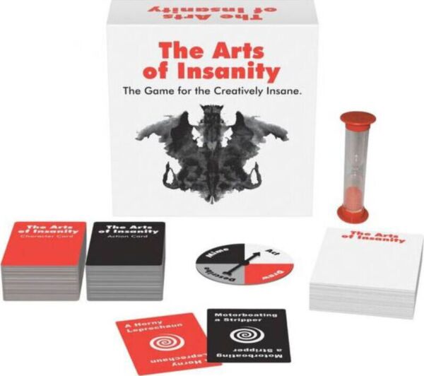 Box of the Kheper Games The Arts of Insanity adult party game