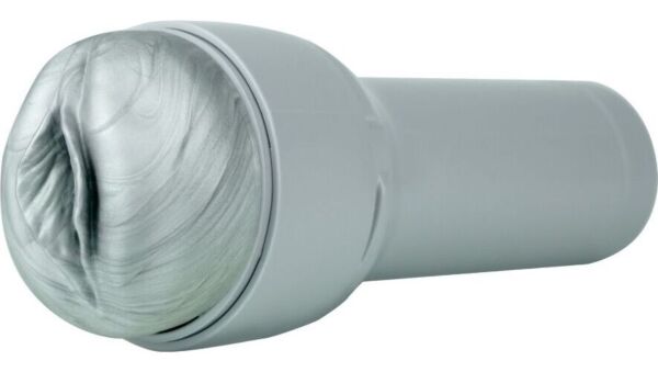 Kiiroo FeelArgenta masturbator from the FeelStars range, in its case