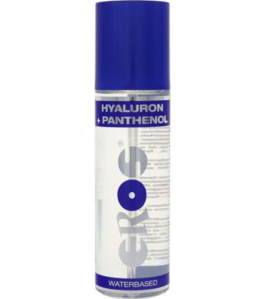 Bottle of Eros Aqua Hyaluron + Panthenol water-based lubricant