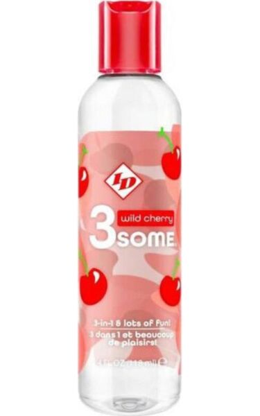 ID 3some 4 fl oz flavoured lubricant