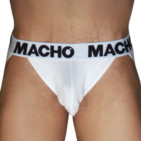 Macho Underwear MX29BL jockstrap with its double rear straps