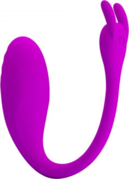 Pretty Love Catalina vibrating egg, with its flexible bunny ear tail