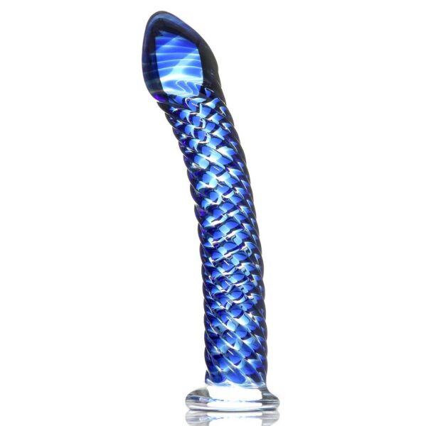 Pipedream Icicles N. 29 glass dildo, made of blown glass