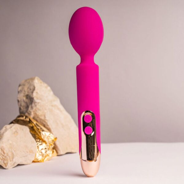 Rocks-Off Oriel Wand vibrator with a flexible silicone head