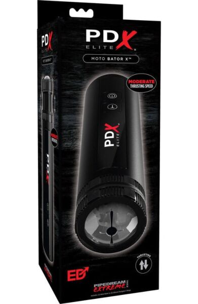 PDX Elite Moto Bator X thrusting masturbator