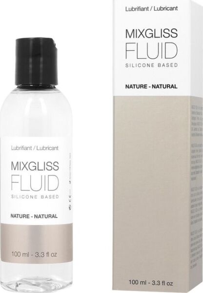 100 ml bottle of Mixgliss silicone lube
