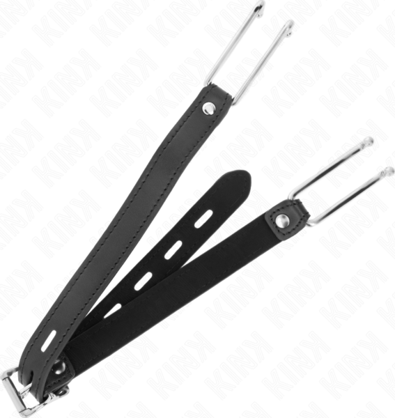 Kink Hook Gag 11.5 cm with a metal hook and adjustable strap