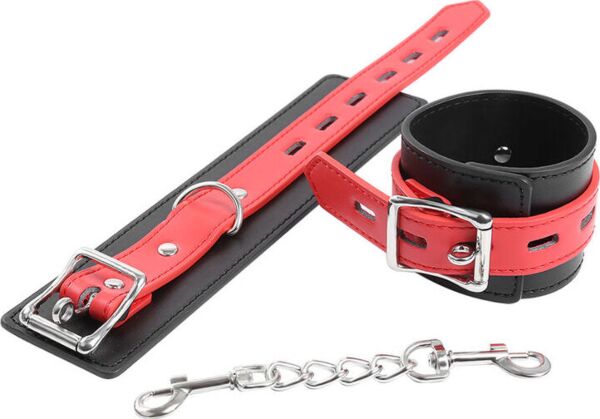 Ohmama Fetish faux leather handcuffs