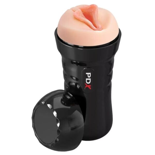 PDX Extreme Super Luscious Lips masturbator with a lip-shaped opening