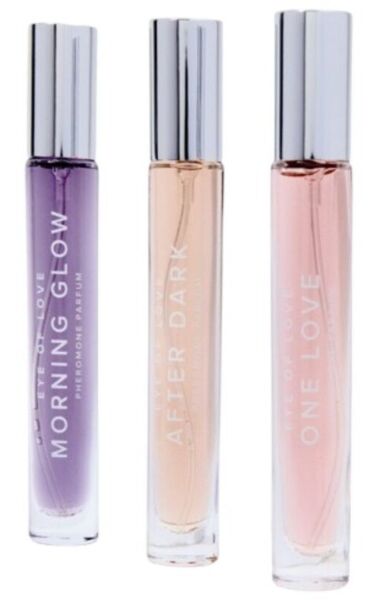 Eye Of Love EOL PHR Set/3 pheromone perfume set with three 10 ml bottles