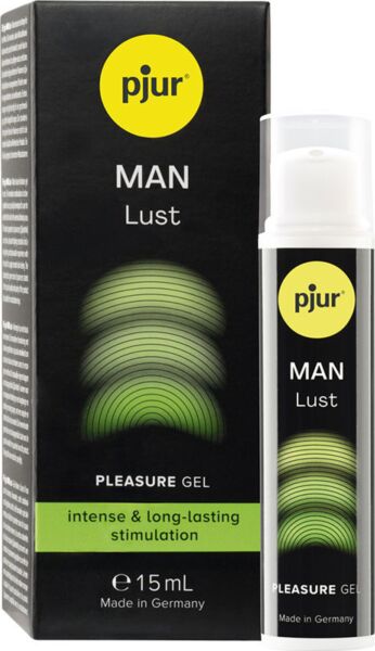 15 ml bottle of pjur MAN Lust stimulating gel