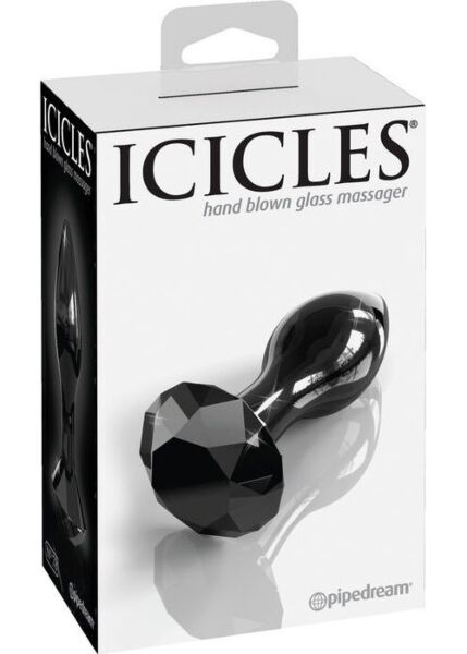 Pipedream Icicles No. 78 glass butt plug