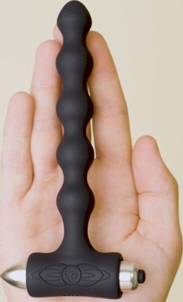Rocks-Off Petite Sensations Pearls vibrating butt plug