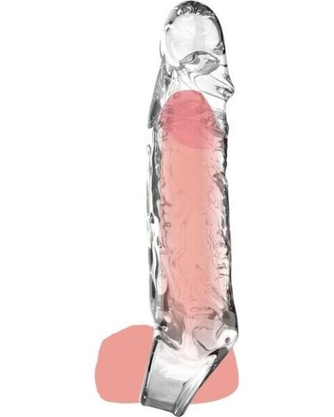 ToyJoy Get Real Extension Sleeve Medium clear 16 cm penis sleeve