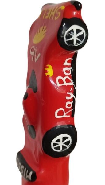 Hand-painted Condomerie F1 Ferrari XL novelty condom
