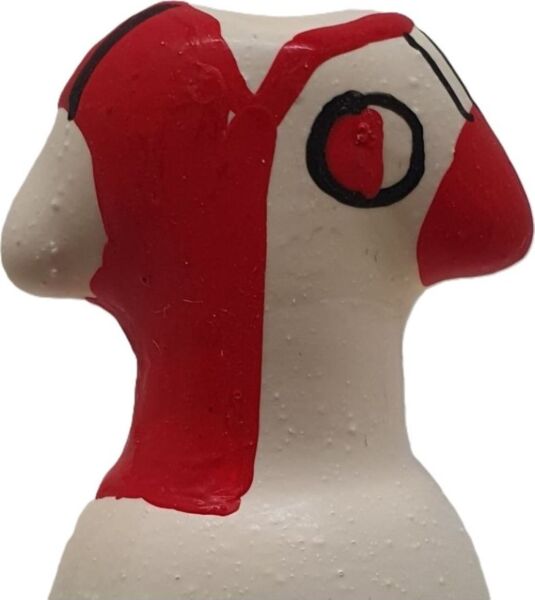 Condomerie Feyenoord painted novelty condom, hand-decorated gag gift