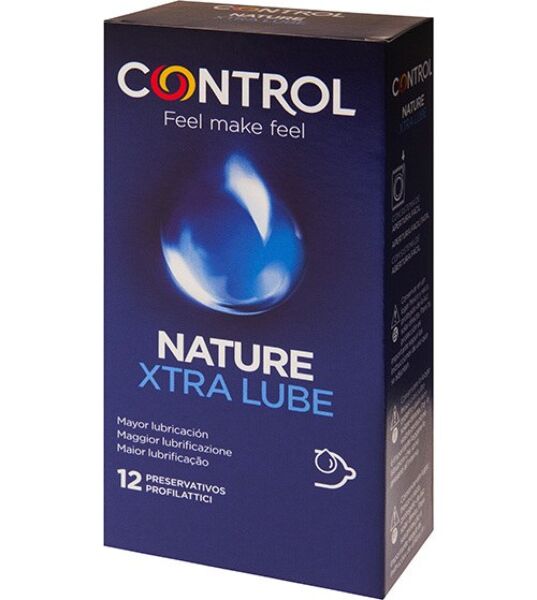 Box of 12 Control Xtra Lube condoms