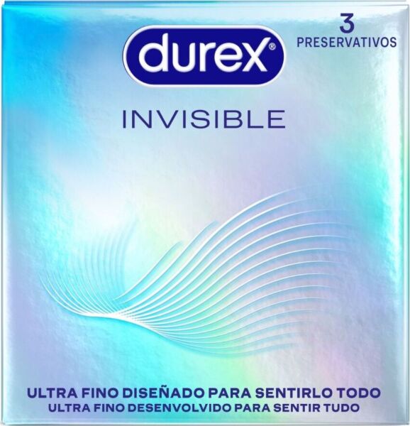 Box of Durex Invisible ultra-thin condoms