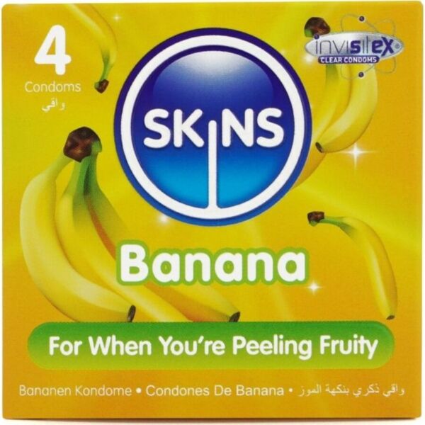 Skins flavoured condoms in their packs