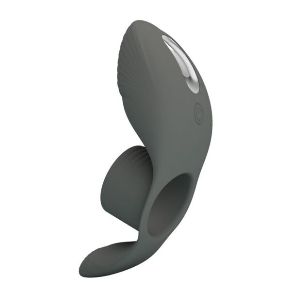 Pretty Love Dual Stimulation vibrating cock ring