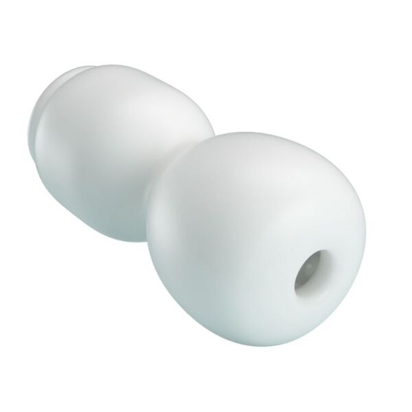 Pretty Love Susan Power Head wand attachment for wand massagers, made of translucent white TPE