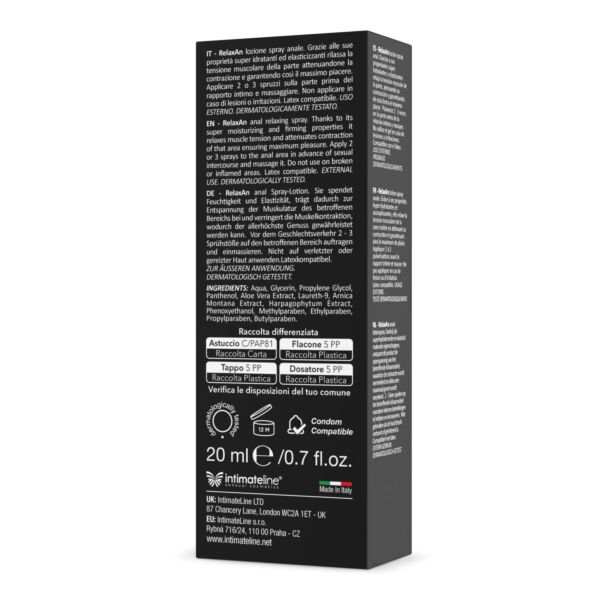IntimateLine RelaxAn 20 ml anal relaxing spray