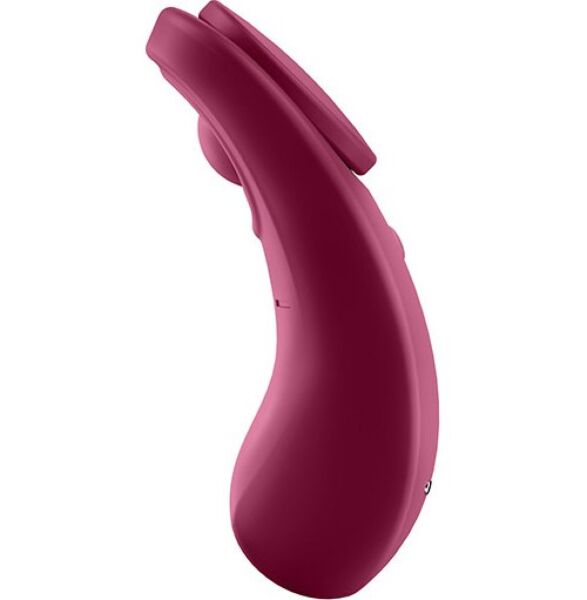 Satisfyer Sexy Secret Connect App panty vibrator in red