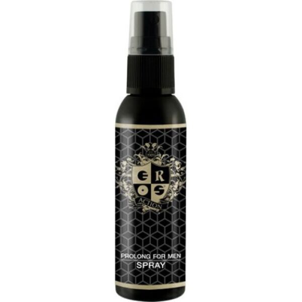 Bottle with spray pump of the Eros Action Prolong for Men delay spray, 50 ml