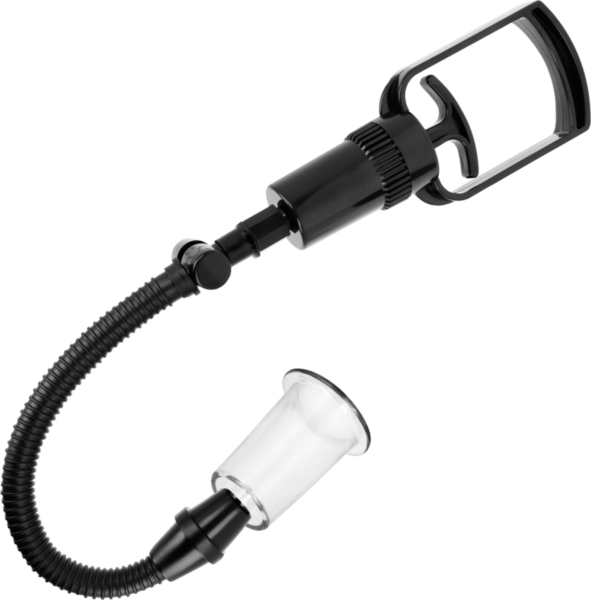 Intense Pump nipple pump with its clear cups