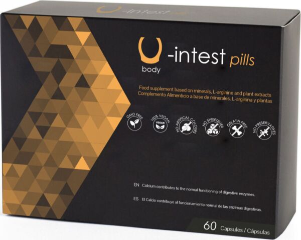 Pack of 500Cosmetics U-INTEST Pills capsules