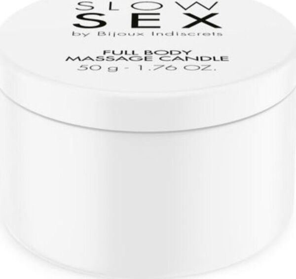 Bijoux Indiscrets Slow Sex massage candle with coconut scent