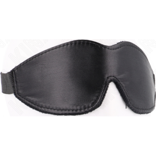 Kink Masked Allure leather blindfold to cover your eyes