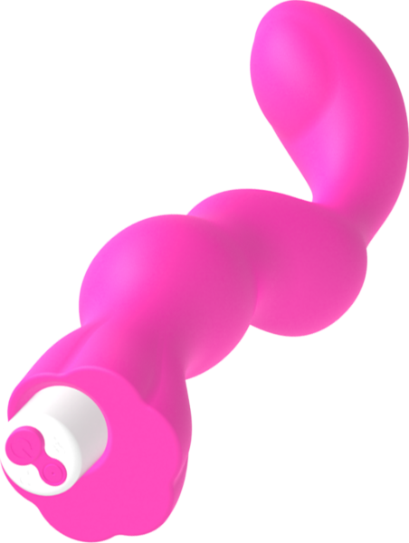 Pink G-SPOT George G-spot vibrator with a curved tip