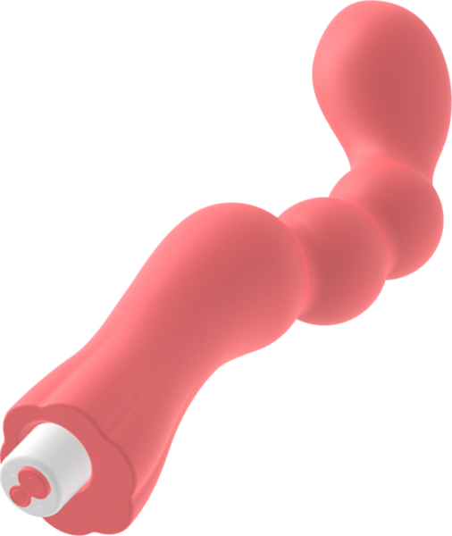 G-SPOT Gohan G-spot vibrator with a curved tip