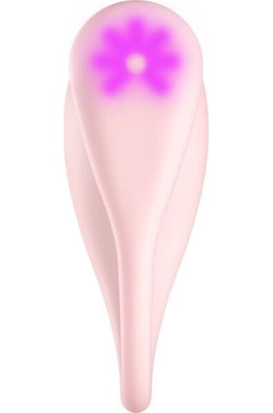 KIIROO Spot Kiss Me vibrator in pink, with a U shape