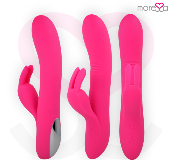 Moressa Ethan rabbit vibrator with its clitoral rabbit