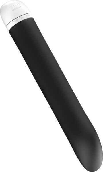 Fun Factory Joupie G-spot vibrator with its flat, angled tip