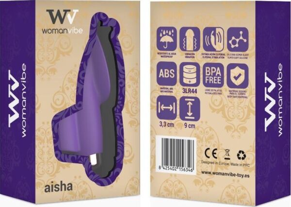 WomanVibe Aisha compact vibrator