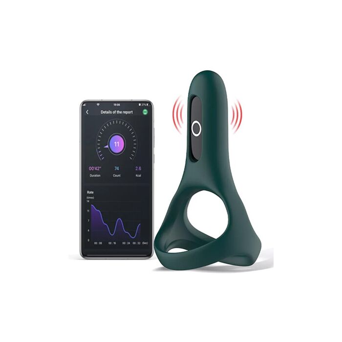 MAGIC MOTION - RISE SMART WEARABLE COCKRING GREEN