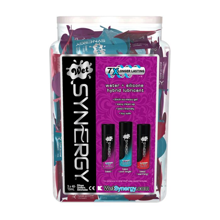 WET SYNERGY 10ML - 144PCS BOWL DISPLAY WET SYNERGY 10ML - 144PCS BOWL DISPLAY