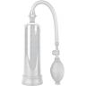 Bubble pump suction power for transparent hard erections