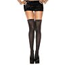 Opaque Thigh-Highs with Garter by Music Legs