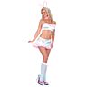 Bunny Costume Music Legs Satin Set S/M