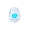 Masturbator Tenga Egg Wavy with Internal Textures