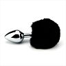 Butt Plug Furry Fantasy Bunny Tail with Faux Fur