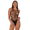 Bodysuit Lace by LJ Floral Halter
