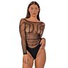 Bodysuit Lace by LJ Long Sleeved
