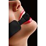 Ouch black brace breathable gag