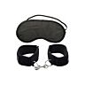 Fetish Set by Set with Adjustable Cuffs and Eye Mask