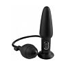 Anal inflatable vibrator plug fantasy